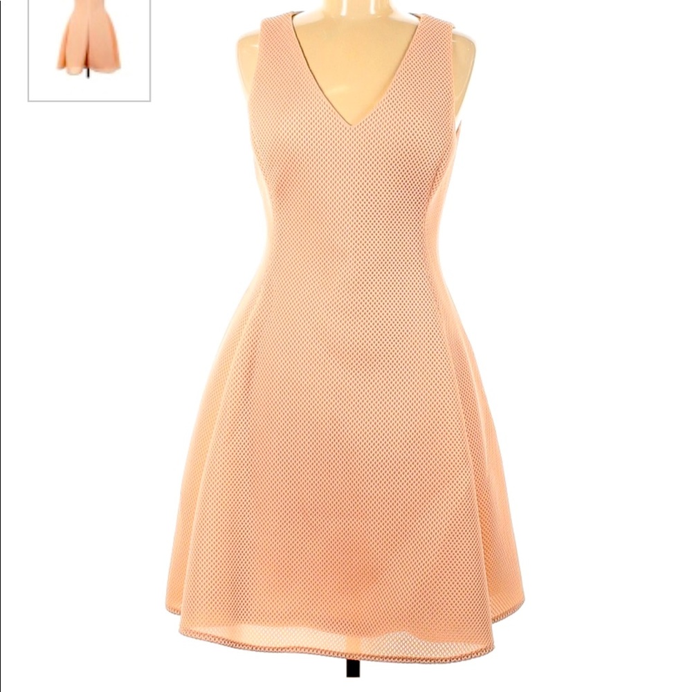 Donna Karan New York, Tan, Pink, A-Line- 10